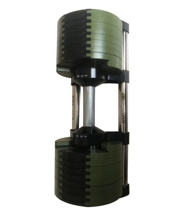 Quick Flex 20kg adjustable dumbbell for home workouts