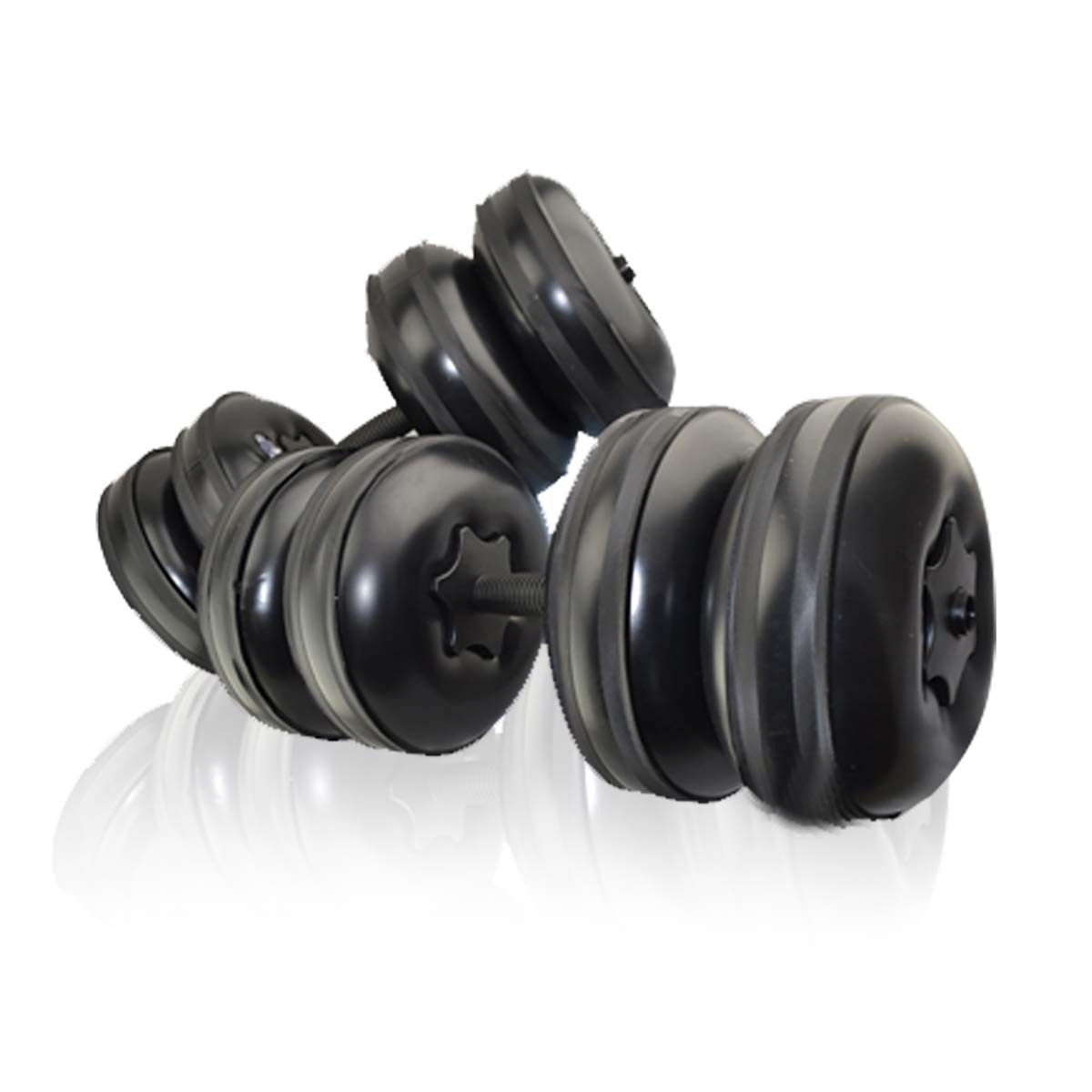 Travel Weights Water Filled Dumbbells Set for Man & Women Adjustable Water Dumbbells Up to 20~45Lbs Portable Fitness Equipment for Exercise Fitness Weightlifting Training for Gym & Hiking