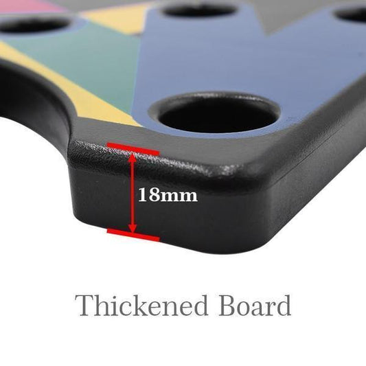 color coded push up board for upper body workout