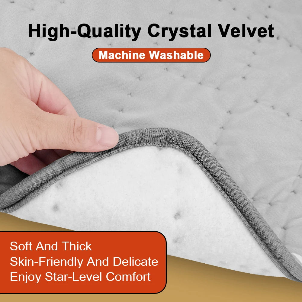 Car Electric Heated Blanket 12V Car Energy Saving Warm Blanket 50x150cm/70x180cm/120x150cm Truck RVs Car Heating Blanket Mat ZenStride