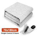 12V Cars Electric Blanket Heating Level Heated Travel Blanket for Car Outdoor Traveling Camping Pad 70x180cm/120x150cm/50x150cm ZenStride