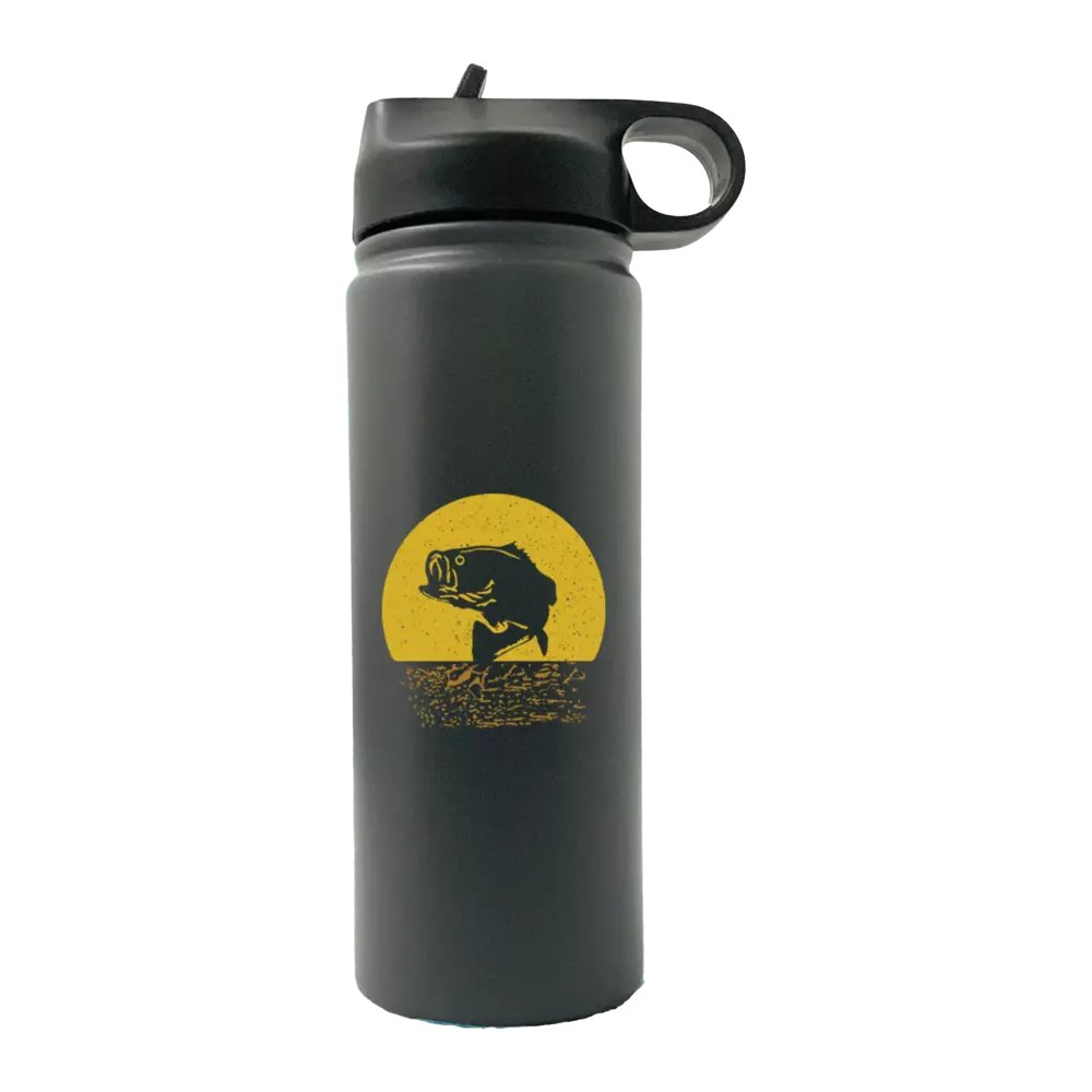 Bass Fishing 20oz Sport Bottle
